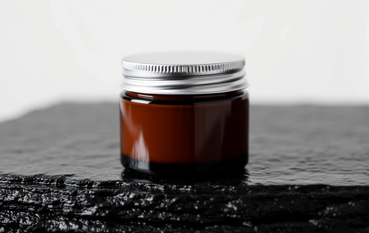 Collagen restorative cream jar